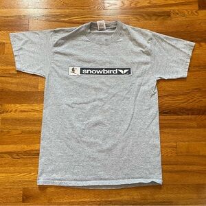 90s Snowbird Utah Ski Resort vintage t-shirt rare Y2K skiing hipster box logo l